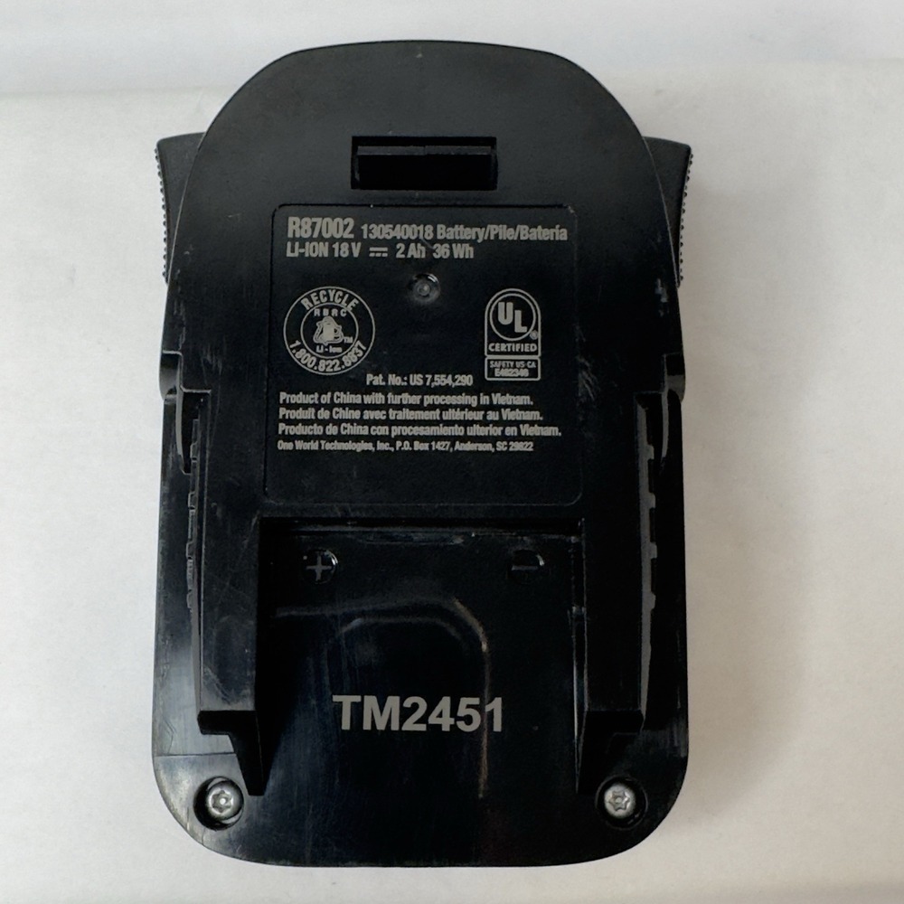 RIDGID 18V Lithium-ion Battery - R87002 - Picture 7 of 8